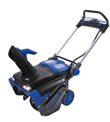 Snow Joe 96V 21-inch Brushless Single-Stage Cordless Snow Blower, 4 x 12.0-Ah Batteries & 2 x Chargers