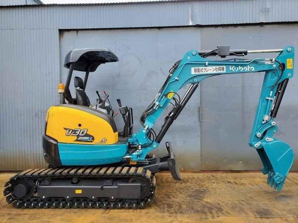 Kubota Mini Excavator U30-5 2020 1200 Hours Excellent Condition