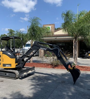 2022 JOHN DEERE 50G MINI EXCAVATOR 253 HOURS
