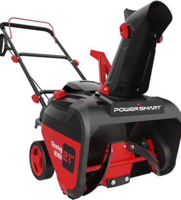 PowerSmart 40V 21'' Single Stage Cordless Snow Blower,Battery and Charger Included,LED,HB2421A