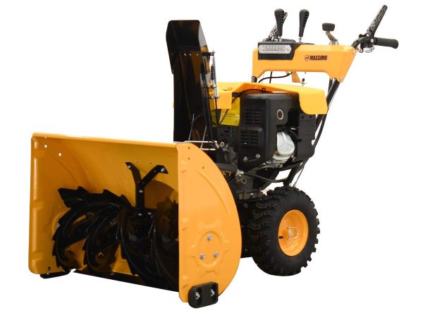 MASSIMO 24 IN. 196CC 2-STAGE ELECTRIC START GAS SNOW BLOWER (24 in.)