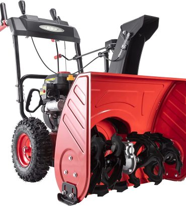PowerSmart PSSW24 24 in. 212cc 2-Stage Electric Start Gas Snow Blower