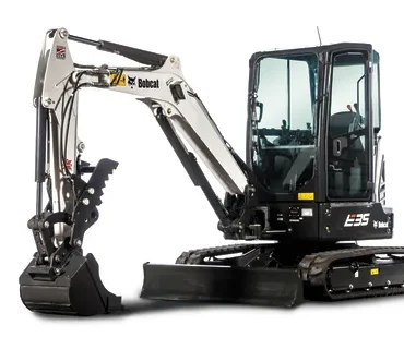 2023 Bobcat E35 R2-Series Hydraulic Mini Excavator Aux Hyd Bucket bidadoo -New