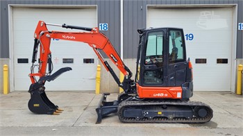 2022 KUBOTA U48-5 MINI EXCAVATOR - 120 HOURS - HYD THUMB - FREE FREIGHT