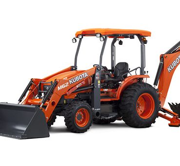 kubota tractor 4x4 loader backhoe