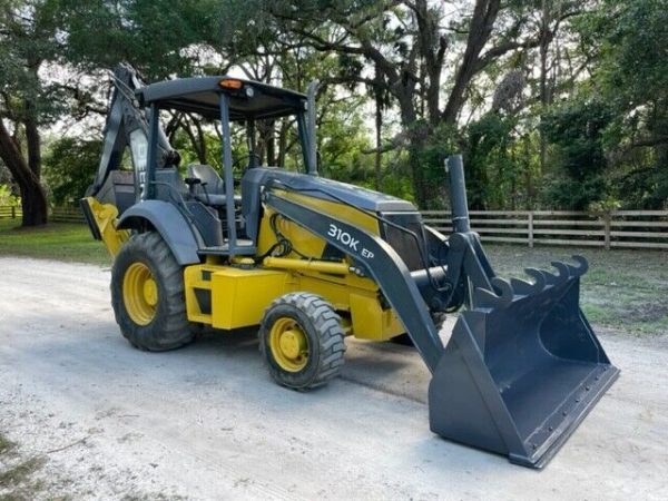 2014 JOHN DEERE 310K EP BACKHOE - 4X4 - 4 SPD SHUTTLE - AUX HYD - FREE FREIGHT