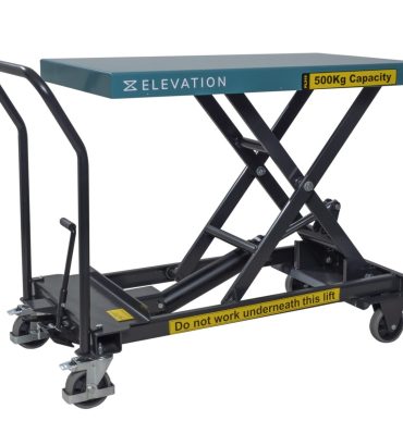 500kg Roller Top Scissor Lift Table