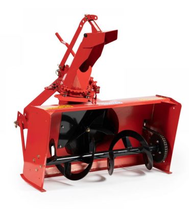 Titan Attachments 6 FT Snow Blower, Category 1, 3 Point PTO Driven, Directional Snow Chute
